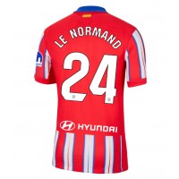 Atletico Madrid Robin Le Normand #24 Hjemmedrakt 2024-25 Kortermet